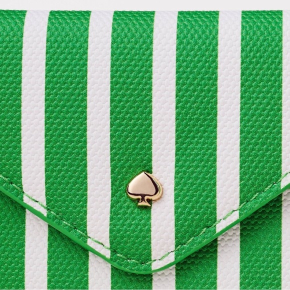 kate spade new york x Target Limited-Edition Collection Card Case Green/White - Picture 4 of 4